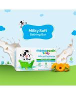 Milky Soft Baby Bathing Bar Oats Milk Calendula 75g pack of 2