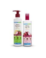 mamaearth onion hair oil and shampoo