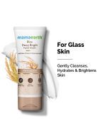 mamaearth rich face wash for glass skin and it's suitable for all skin types