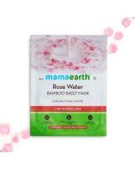 Mamaearth Rose Water Bamboo Sheet Mask