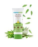 Mamaearth tea tree face scrub