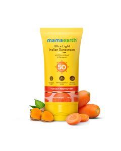 Mamaearth Ultra-Light Indian Sunscreen SPF 50 PA++++ 