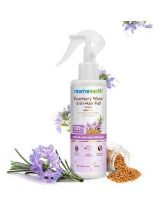 Rosemary Water Anti-Hair Fall Spray with 100% Pure Steam Distilled Rosemary Water & Methi Dana for Hair - 200 ml 