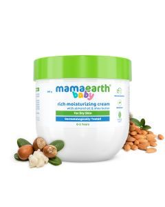 Rich Moisturizing Cream With Almond Oil & Shea Butter For Dry Skin - 200 g