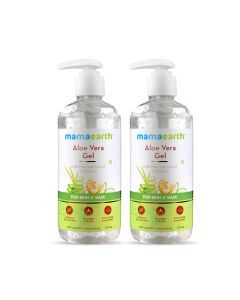 Aloe Vera Gel with Pure Aloe Vera & Vitamin E for Skin and Hair - 300 ml (Pack of 2)