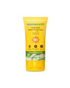HydraGel Indian Sunscreen SPF 50 PA++++ with Aloe Vera Raspberry 50g
