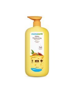 Ubtan Moisturizing Body Lotion with Turmeric & Saffron for Glowing Skin - 600 ml
