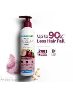 mamaearth Onion shampoo for hair fall control