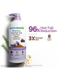 Mamaearth rosemary shampoo for stronger hair and reduced breakage