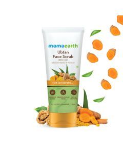 mamaearth tan removal scrub for face