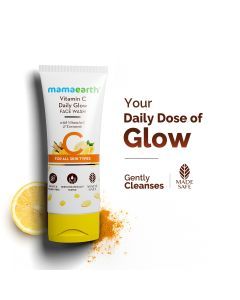 Mamaearth vitamin C face wash 100ml daily glow
