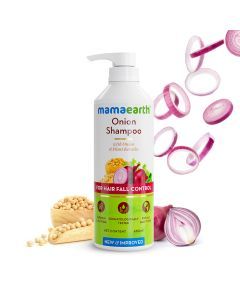 Mamaearth onion shampoo 